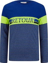 Retour Jeans Alonzo Jongens T-shirt - Rich Blue - Maat 158/164