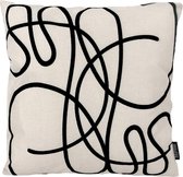 Abstract Lines #3 Kussenhoes | Katoen / Linnen | 45 x 45 cm
