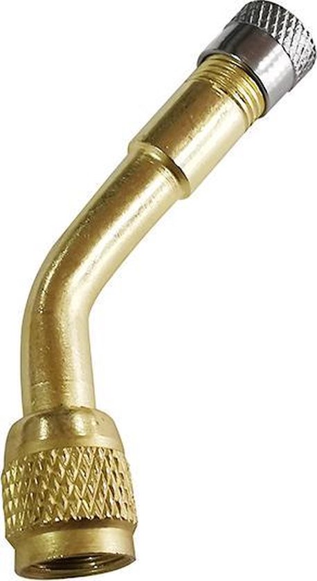 TT-produits extension de valve 135° cuivre incl bouchon de valve