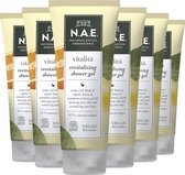 N.A.E. Shower gel Citrus Vegan 6x 200ml - Voordeelverpakking