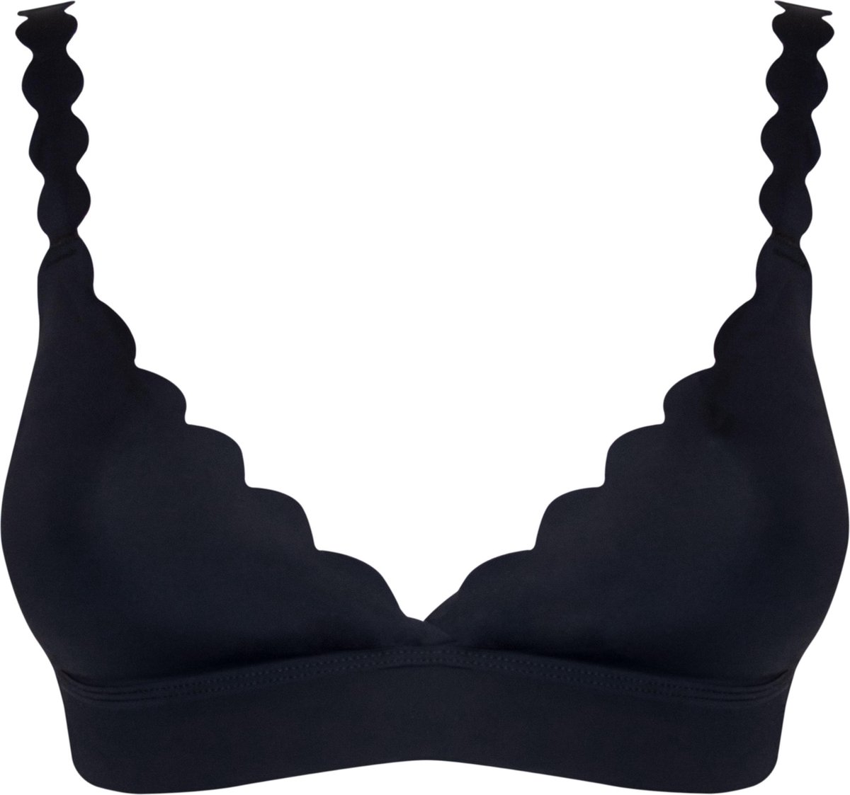 MAGIC Bodyfashion Scallop Bralette Vrouwen Beha Zwart