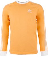 adidas 3-Stripes T-shirt - Mannen - oranje - wit