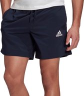 adidas Essentials  Sportbroek - Maat M  - Mannen - donkerblauw - wit