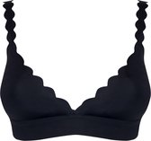 MAGIC Bodyfashion Scallop Bralette Vrouwen Beha Zwart - Maat M