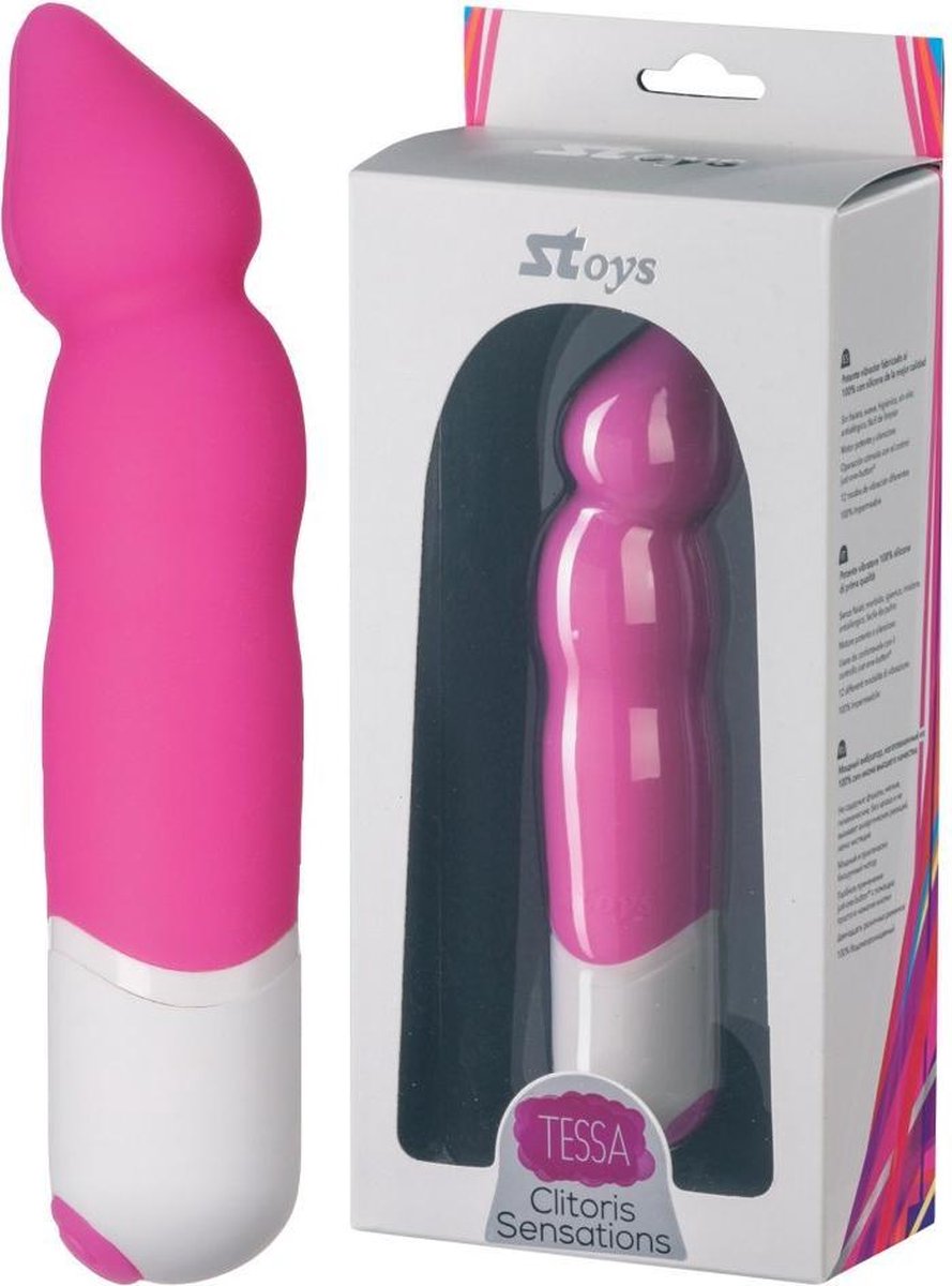Goedkoopste SToys Vibrator Love Toy Tessa Silicone Roze