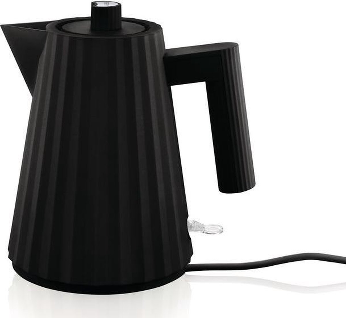 ALESSI - Plisse - Electrische Waterkoker 1,00l zwart