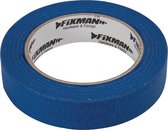 Fixman - UV Bestendige - Afplaktape - Blauw - 25 mm. x 50 meter
