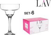 LAV - Cocktailglas - Set van 6 - 295 ml