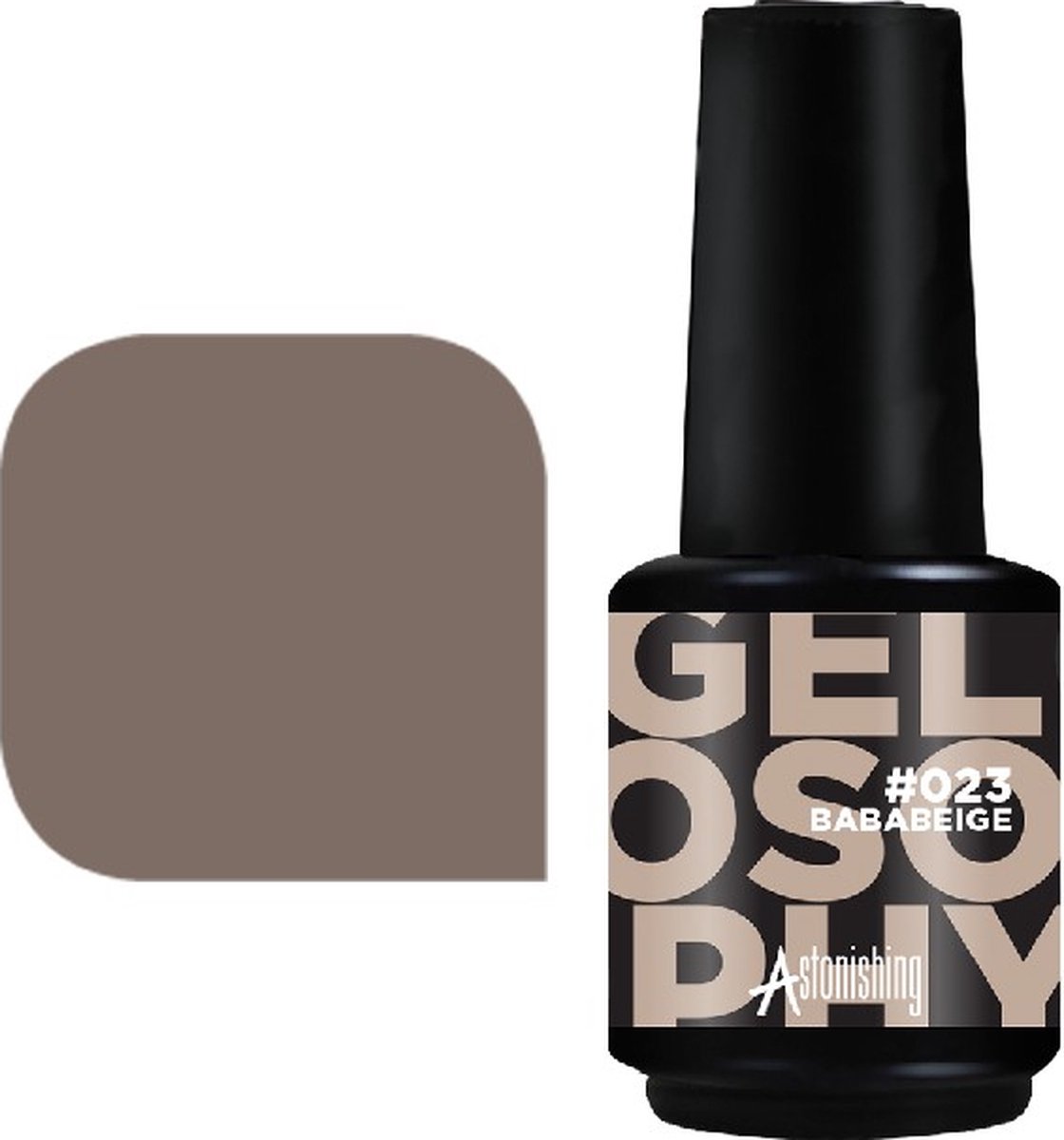 Goedkoopste Astonishing - Gellac - 023 Bababeige - 15 ml - Gelosophy - UV/Led Gel - Gellak - Gelnagels - Nagellak - Gel Nails - Gelnagel producten - Gel Nagellak - Gel Nagel - Gelnagels voor Thuis - Nail art