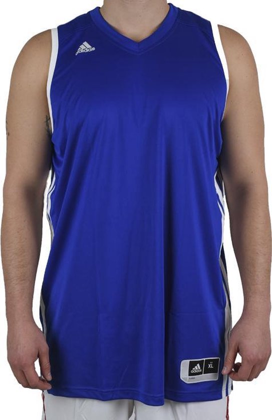 adidas E Kit JSY 2.0 O22437, Homme, Blauw, t-shirts, taille: 3XT EU