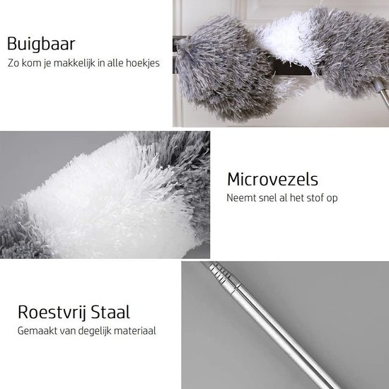 Vannons - Plumeau extensible - 245 cm - Grijs Wit