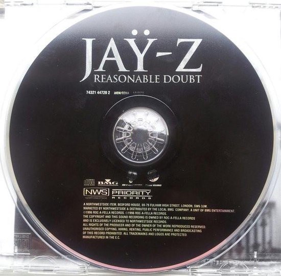 Reasonable Doubt Jay-Z - Hip-hop CD met Can't Knock The Hustle