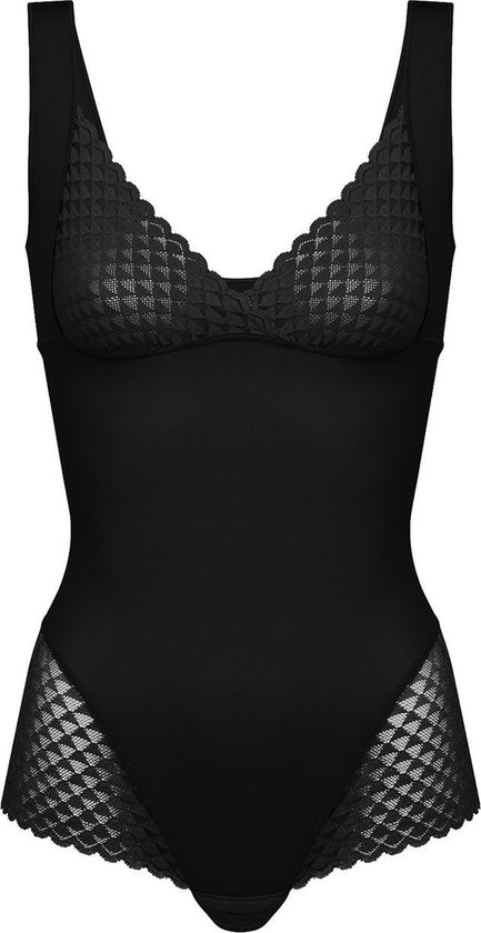 Simone Pérèle - Subtile Shapewear Body Zwart - maat 38 - Zwart