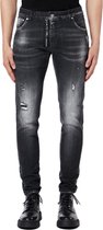 My Brand - Black Denim Zipper Jeans - Zwart - Maat: 29