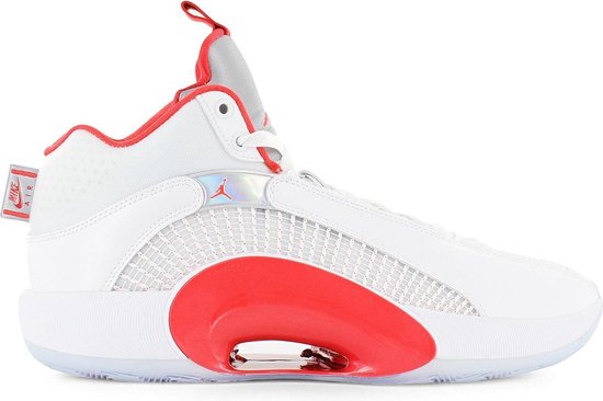 Air Jordan 35 XXXV - Heren Basketbalschoenen Sport Schoenen Sneakers Wit- Rood | bol.com