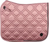 Kingsland KLleah Satin Saddle Pad - Pink Twilight Mauve - Maat Dressage Full