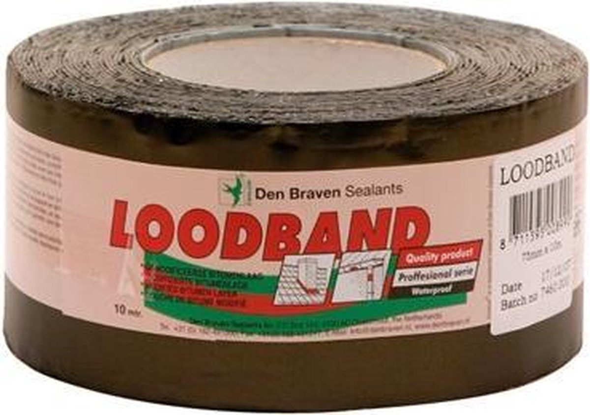 Zwaluw Den Braven 200438 Loodband - 300mm x 10m