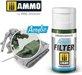 AMMO MIG 0815 Acrylic Filter Green Black - 15ml Effecten potje