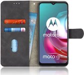 Motorola Moto G10 / G20 / G30 Hoesje Wallet Book Case Zwart