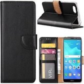 Huawei Y5 2018 Hoesje Wallet Case Zwart