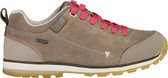 Cmp Wandelschoenen Elettra Dames Leer Bruin/rood Maat 36