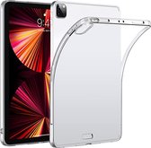 Cazy iPad Pro 11 2021/2022 Hoes - Soft TPU Tablet Case - Transparant
