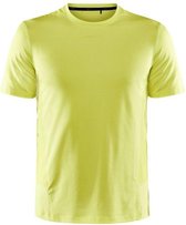 Craft Adv. Essence SS Shirt Heren - geel - maat XL