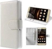 Telefoonhoesje - Book Case - Geschikt Voor Huawei Ascend G8 - Wit