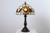 Design lamp tafellamp Tiffany  glas Sunflower 31 cm