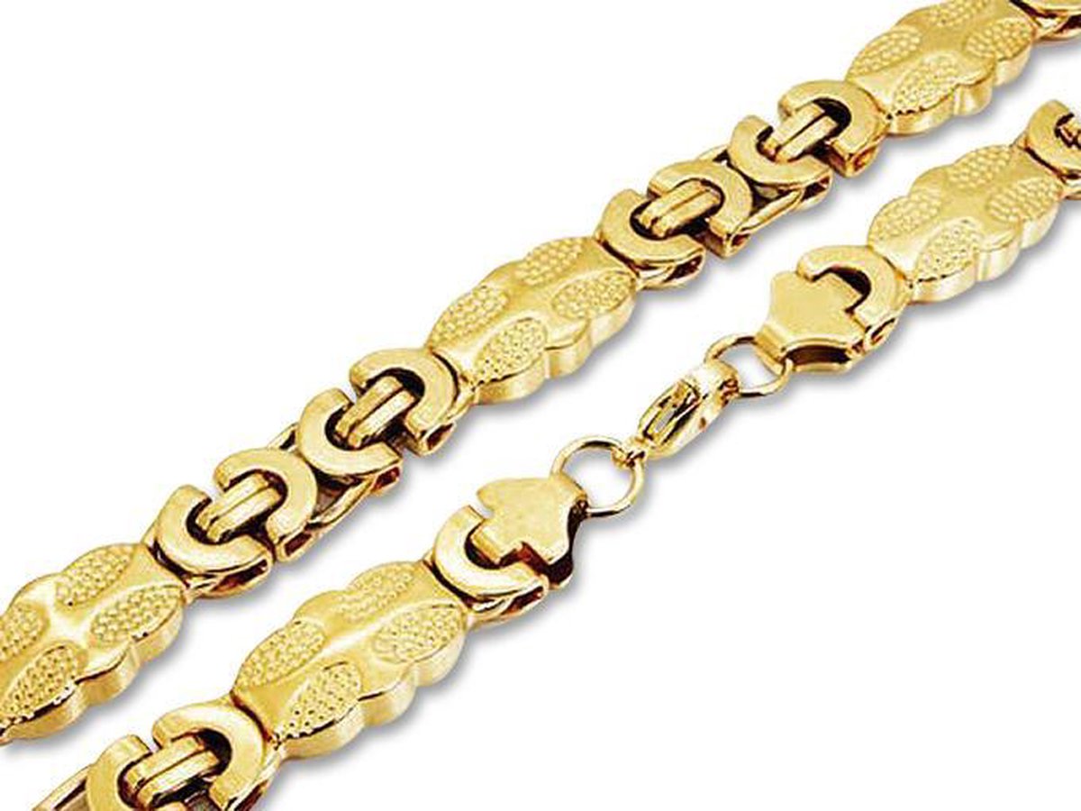 Montebello Ketting Bahi - 316L Staal - 12mm - 55cm