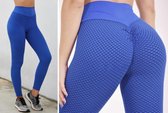 Push Up Legging – Maat L – Blauw