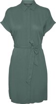 Vero Moda Jurk Vmeasy S/s Shirt Dress Wvn  Ga 10245163 Laurel Wreath Dames Maat - S