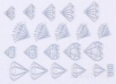 Isabelle Nails Nagelstickers HOLO decoraties - N56