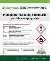 Handreiniger alcohol 80% desinfectiezuil  5 Liter jerrycan