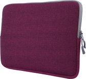 Mobigear Solid Neopreen Sleeve Geschikt voor Laptop 13 inch  - Paars