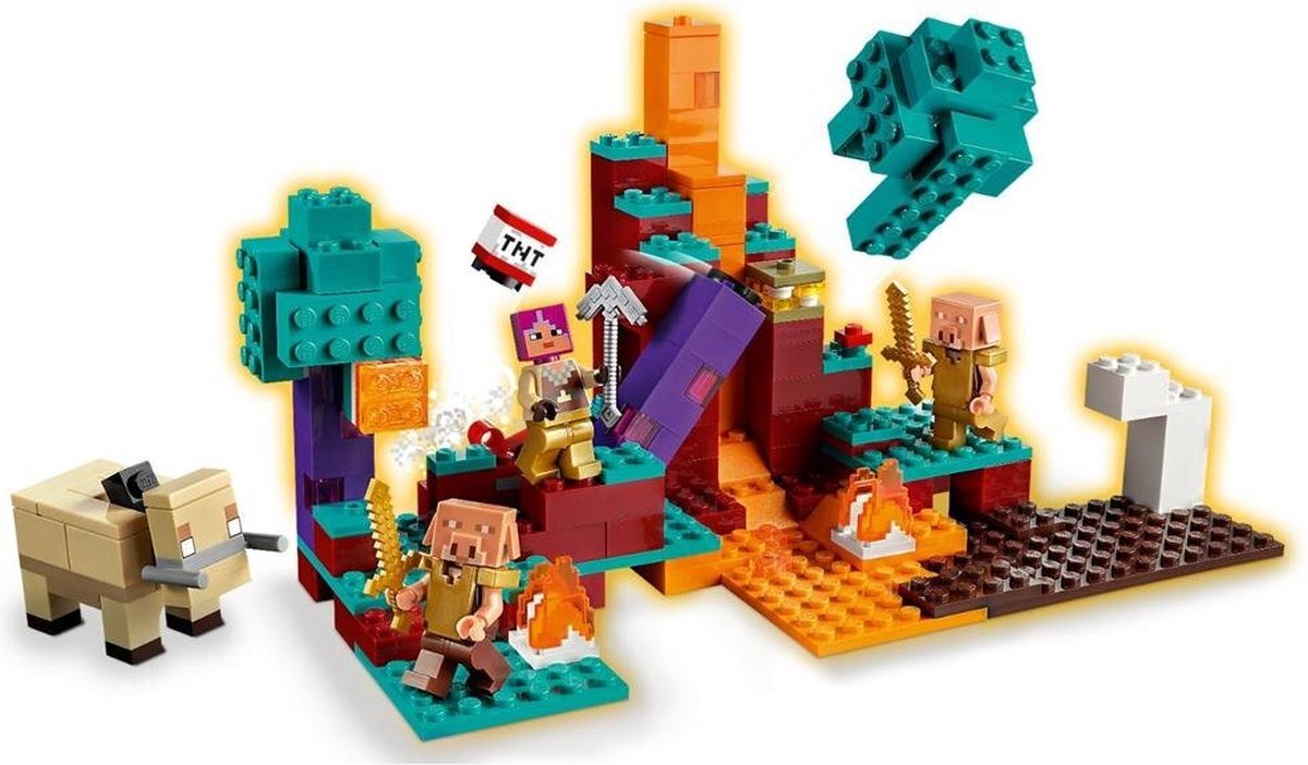 LEGO Minecraft La forêt biscornue - 21168 | bol.com