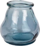 Gifts Amsterdam Theelichthouder Sac 10 Cm Glas Blauw