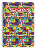 Arditex Spiraalnotitieboek Monopoly A4 Papier