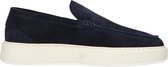 Sacha - Heren - Donkerblauwe loafers met witte zool - Maat 45