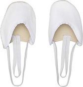 Women's Rhythmic Gymnastics Toe Shoes Valeball White