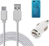 Oppo A12 Autolader USB C