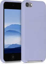 kwmobile hoes geschikt voor Apple iPod Touch 6G / 7G (6de en 7de generatie) - Beschermhoes voor mediaspeler - Backcover in pastel-lavendel