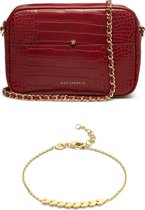 May Sparkle Sparkling Island Dames Crossbody tas Kunststof - rood