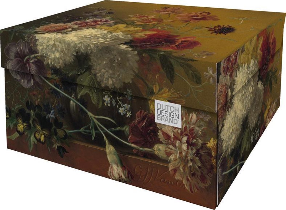 Dutch Design Brand - Dutch Design Storage Box - Opbergdoos - Opbergbox - Bewaardoos - Stilleven - Golden Still Life