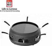 Life is Licious - Luxe pizza gourmetset met Grill