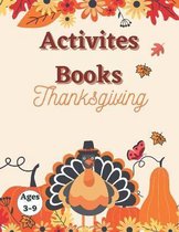 Thanksgiving Activity Book Ages 3-9