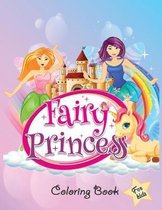 Fairy Princess Coloring Book For Kids