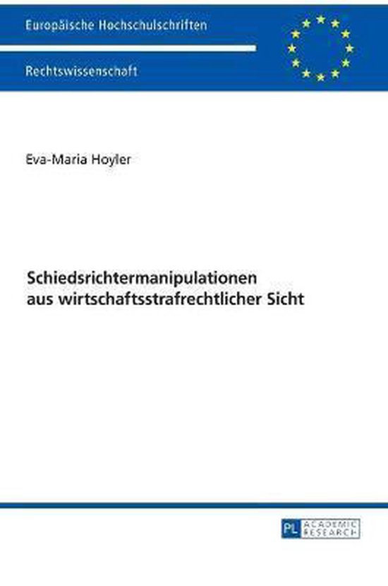 Europaeische Hochschulschriften Recht- Schiedsrichtermanipul ... - cover