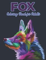 Fox Coloring Book for Adults