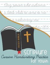 Bible Scripture Cursive Handwriting Practice